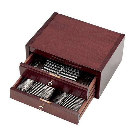 Mahogany Canteen For 69 Pieces by Robbe & Berking