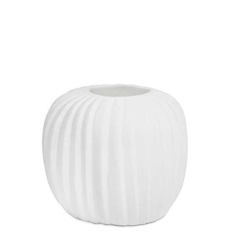 Manakara  Vase Round Opal by Guaxs