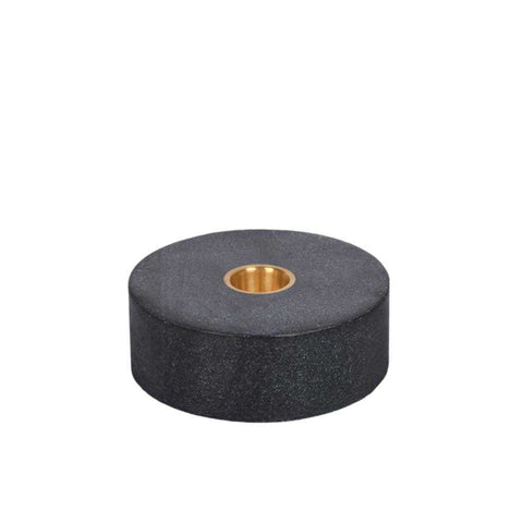 Marble Base Candleholder Black by Uyuni