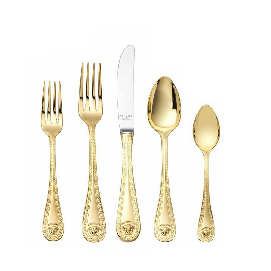 Medusa Flatware Gold Plated  by Versace