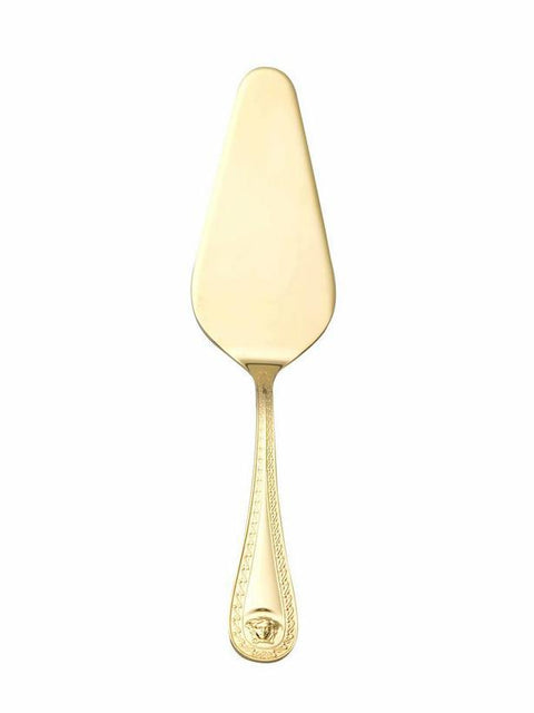 Medusa Flatware Gold Plated Cake Server, Gold Plated 8 2/3 Inch by Versace