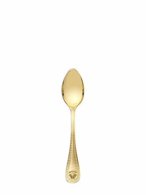 Medusa Flatware Gold Plated Teaspoon, Gold Plated 5 Inch by Versace