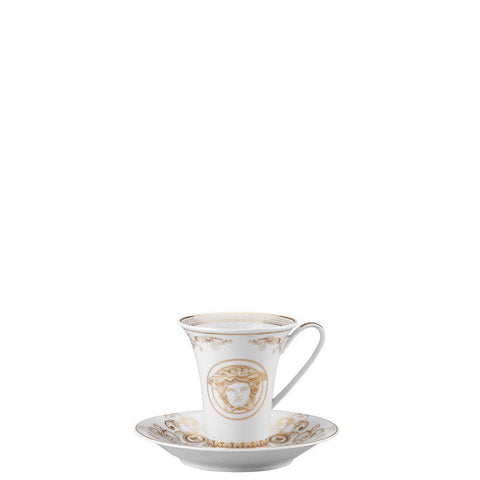 Medusa Gala Coffee Cup & Saucer by Versace
