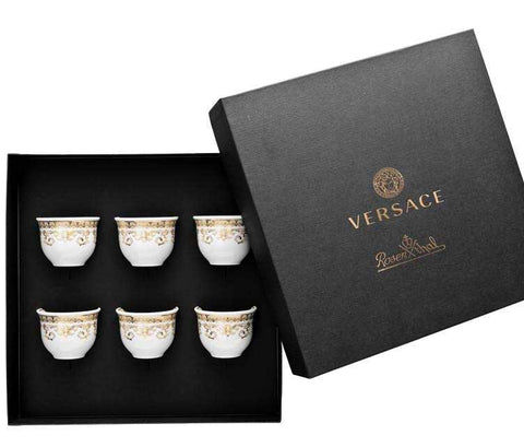 Medusa Gala Set Of 6 Cups Small Without Handle by Versace
