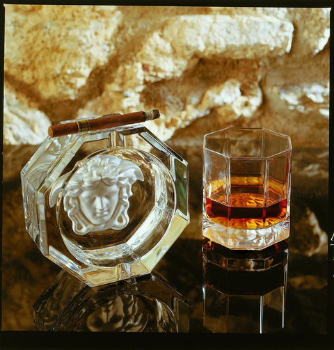 Medusa Lumiere Ashtrays by Versace
