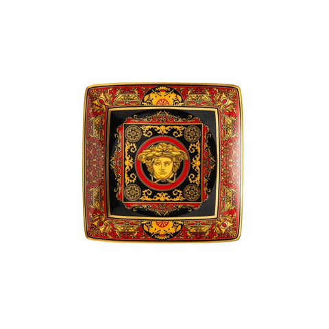 Medusa Red Canape Dish by Versace