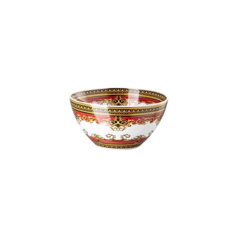 Medusa Red Modern Bowl by Versace