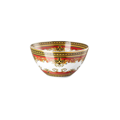 Medusa Red Modern Bowl by Versace