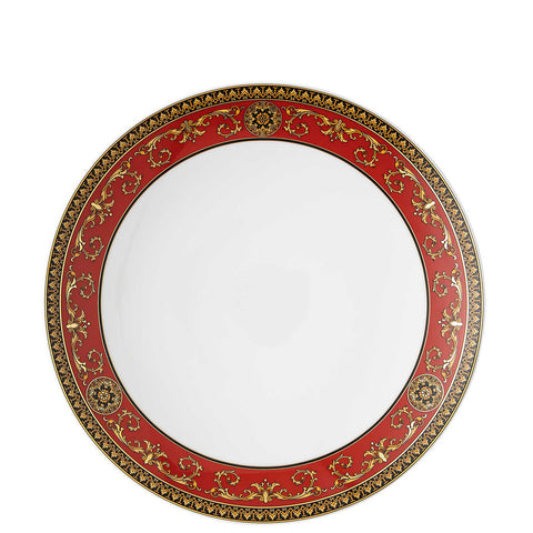 Medusa Red Modern Gourmet Plate by Versace