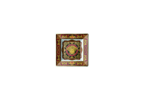Medusa Red Small Tray by Versace