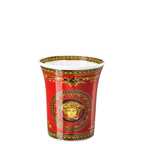 Medusa Red Small Vase by Versace