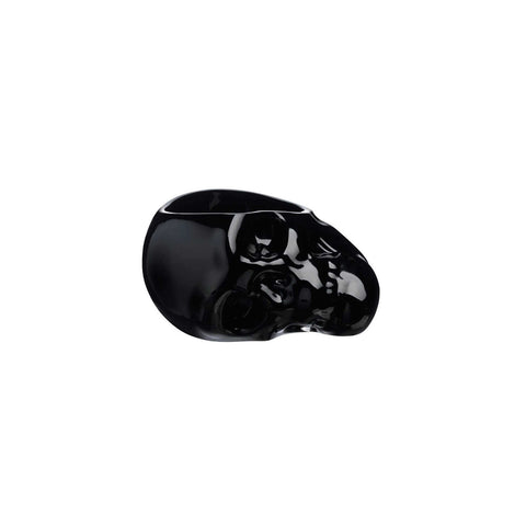 Memento Mori Skull Bowl S Black by Nude Glass