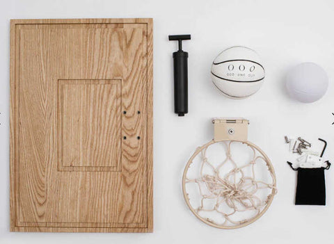 Mini Hoop Oak by Odd One Out