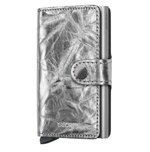 Miniwallet Crunch Silver by Secrid