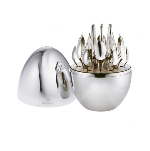 Mood Easy 24-Piece Silverplate Set For 6 People by Christofle