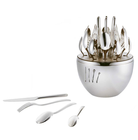Mood Easy 24-Piece Silverplate Set For 6 People by Christofle