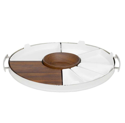 Mood Party Stainless Steel Tray by Christofle