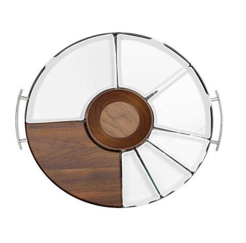 Mood Party Stainless Steel Tray by Christofle