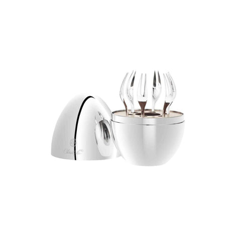 Mood Silver Plated Mood Yummy 6 Pieces by Christofle