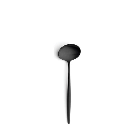Moon Matte Black Sauce Ladle by Cutipol