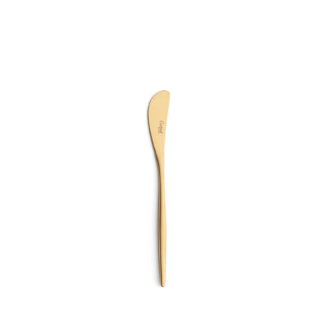 Moon Matte Gold Butter Knife by Cutipol