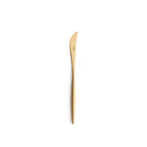 Moon Matte Gold Cheese Knife by Cutipol