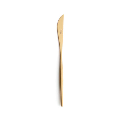 Moon Matte Gold Serving Knife by Cutipol