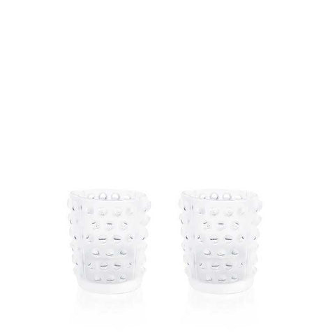 Mossi Votive Clear Set Of 2 by Lalique