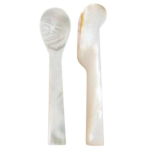 Mother Of Pearl Caviar Set - Spoon And Spreader by Ercuis