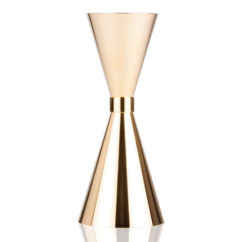 Mr. Slim Jigger Gold 3 Measure  by Japanese Bar Tools