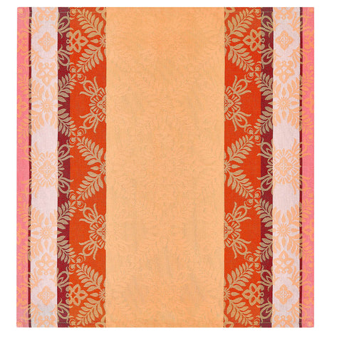 Mumbai Orange Napkin by Le Jacquard Francais