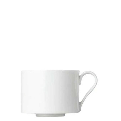 My China Weiss Coffee Cup And Saucer by Sieger