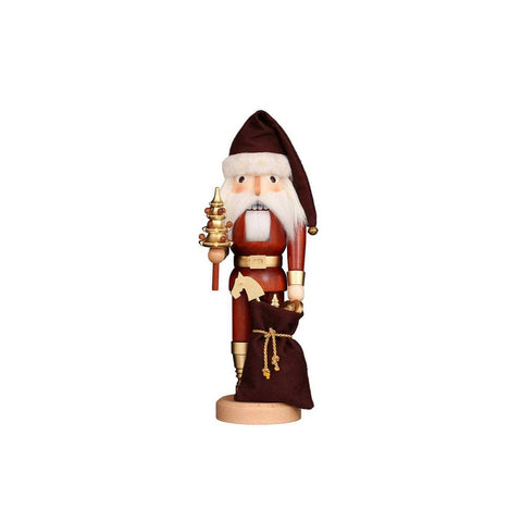 Nutcracker Small Santa Natural/Gold by Christian Ulbricht