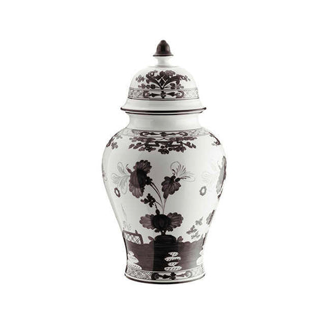 Oriente Italiano Albus Potiche Vase With Cover L by Ginori