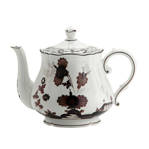 Oriente Italiano Albus Teapot with Cover by Ginori