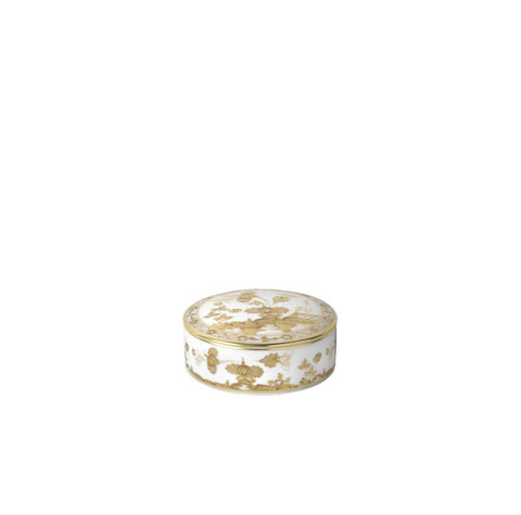 Oriente Italiano Aurum Round Box With Cover  by Ginori