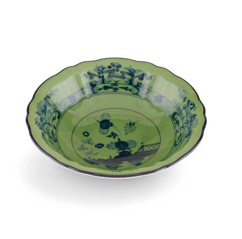 Oriente Italiano Malachite Fruit Bowl  by Ginori