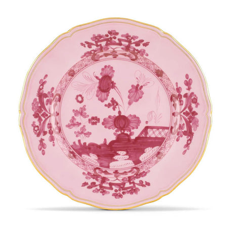 Oriente Italiano Porpora Gold Charger plate by Ginori