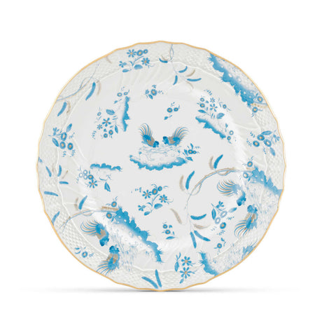 Oro Di Doccia Turchese Dinner Plate  by Ginori
