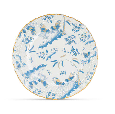 Oro Di Doccia Turchese Soup Plate by Ginori