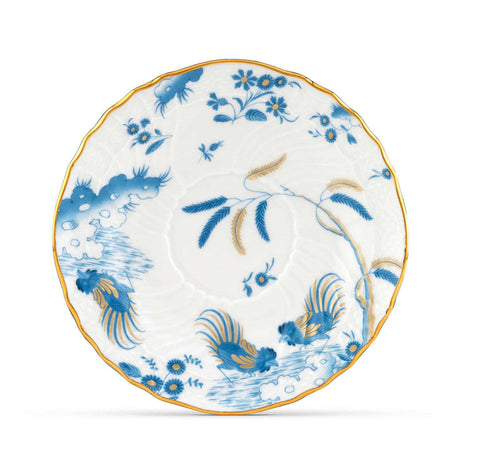 Oro Di Doccia Turchese Tea Saucer  by Ginori