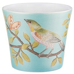 Paradis Turquoise Candle Pot  by Raynaud