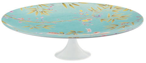 Paradis Turquoise Large Petit Four Stand by Raynaud