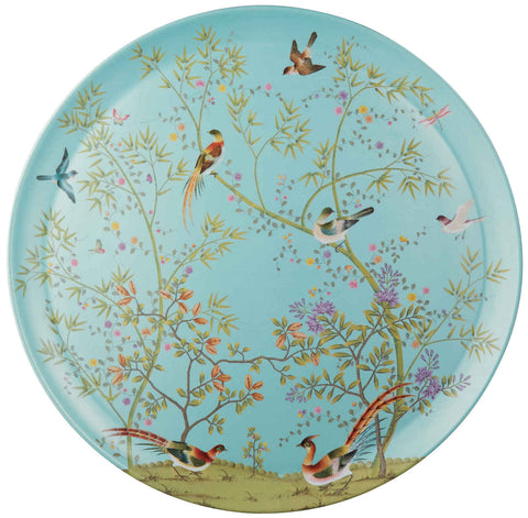 Paradis Turquoise Large Platter by Raynaud