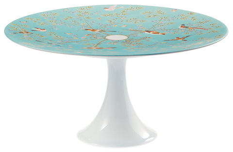 Paradis Turquoise Medium Petit Four Stand #1 by Raynaud