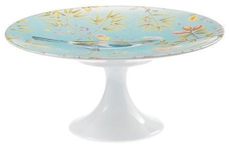 Paradis Turquoise Small Petit Four Stand by Raynaud