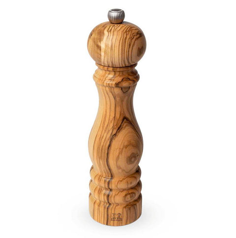 Paris Classic Olive Salt Mill, Olive Wood, 22 Cm - 9 In by Peugeot