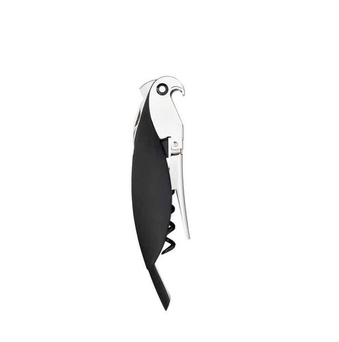 Parrot Corkscrew Black by Alessi
