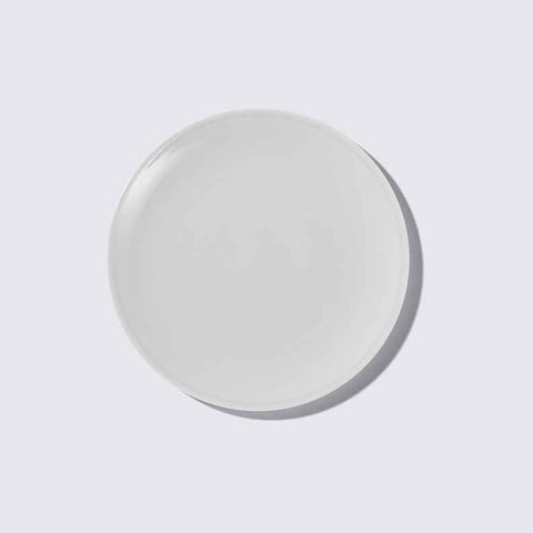 Pastell Dessert Plate Light Grey by Dibbern