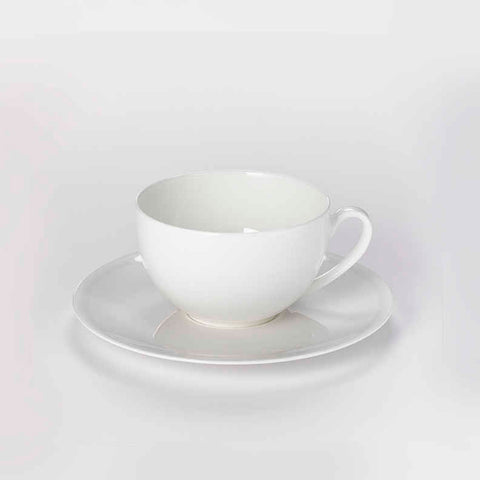 Pastell Saucer 0.20 L / 0.25 L Light Grey by Dibbern